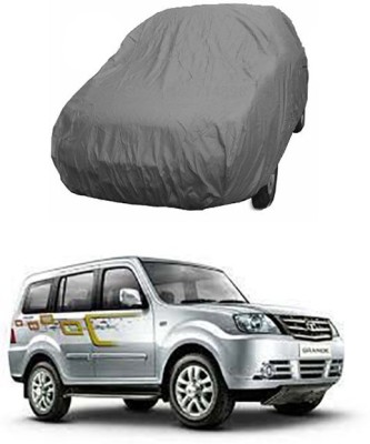 Wadhwa Creations Car Cover For Tata Sumo Grande (Without Mirror Pockets)(Grey)