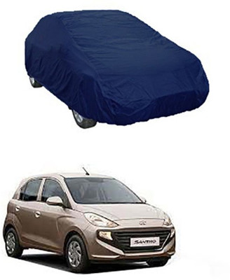 Wadhwa Creations Car Cover For Hyundai Santro (Without Mirror Pockets)(Blue)