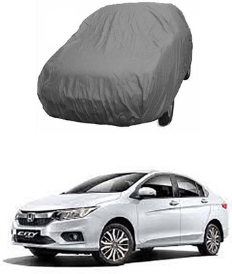 THE REAL ARV Car Cover For Honda City ZX (With Mirror Pockets)(Grey)