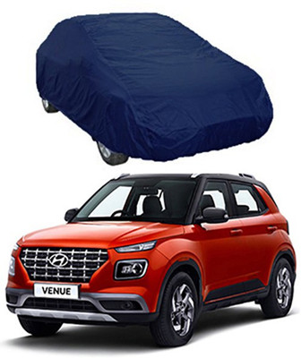 Coverit Car Cover For Hyundai Venue (Without Mirror Pockets)(Blue)