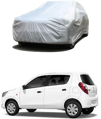 Wild Panther Car Cover For Maruti Suzuki Alto K10 (Without Mirror Pockets)(Silver)