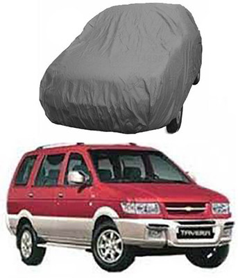 Coverit Car Cover For Chevrolet Tavera (Without Mirror Pockets)(Grey)