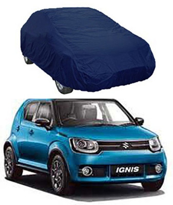 Wadhwa Creations Car Cover For Maruti Suzuki Ignis (Without Mirror Pockets)(Blue)