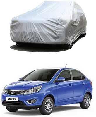 Coverit Car Cover For Tata Zest (Without Mirror Pockets)(Grey)
