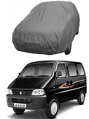 Wadhwa Creations Car Cover For Maruti Suzuki Eeco (Without Mirror Pockets)(Grey)