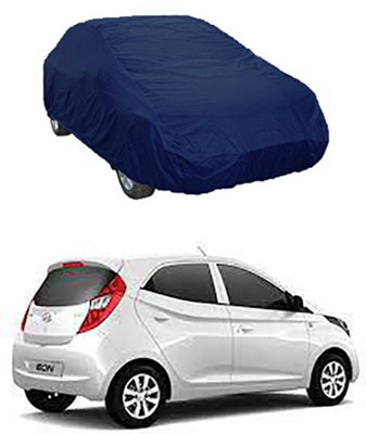 Coverit Car Cover For Hyundai Eon (Without Mirror Pockets)(Blue)