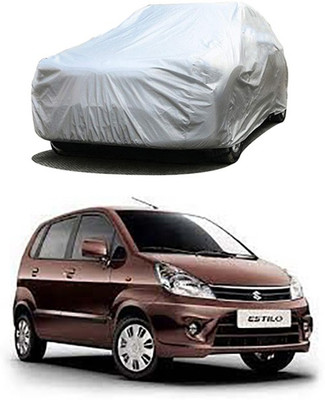 Coverit Car Cover For Maruti Suzuki Zen Estilo (Without Mirror Pockets)(Grey)