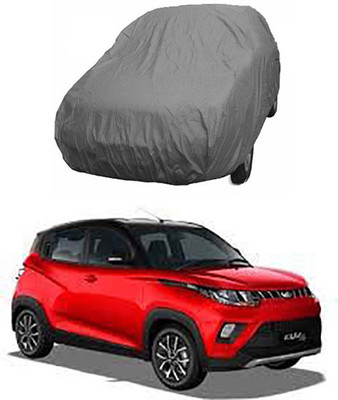 Wadhwa Creations Car Cover For Mahindra KUV100 (Without Mirror Pockets)(Grey)