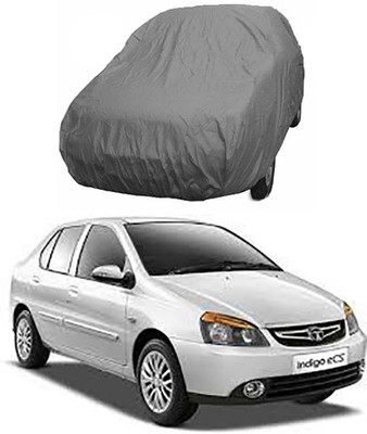 Wadhwa Creations Car Cover For Tata Indigo eCS (Without Mirror Pockets)(Grey)