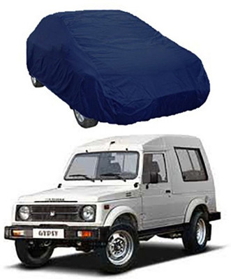 Coverit Car Cover For Maruti Suzuki Gypsy (Without Mirror Pockets)(Blue)