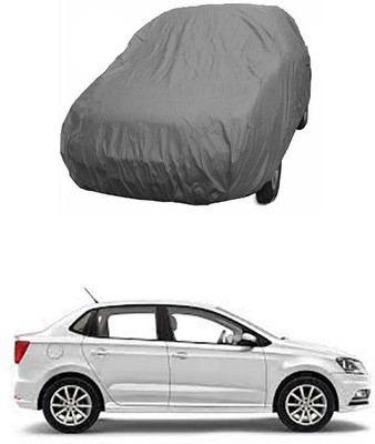 Coverit Car Cover For Volkswagen Ameo (Without Mirror Pockets)(Grey)