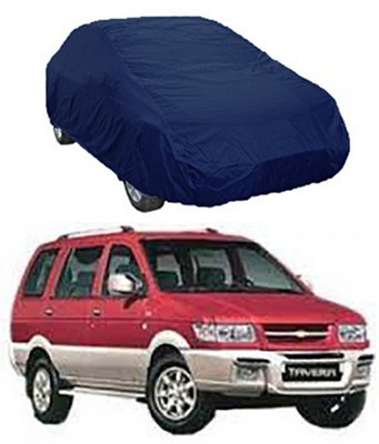 Coverit Car Cover For Chevrolet Tavera (Without Mirror Pockets)(Blue)