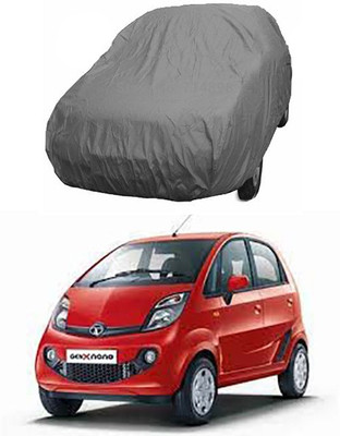 Wadhwa Creations Car Cover For Tata Nano Genx (Without Mirror Pockets)(Grey)