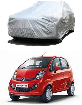 Coverit Car Cover For Tata Nano Genx (Without Mirror Pockets)(Grey)