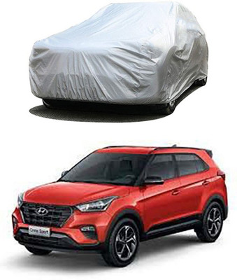 Coverit Car Cover For Jeep Compass (Without Mirror Pockets)(Silver)