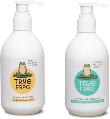 True Frog Shampoo For Curls 250ML and Everyday Hair Conditioner 250ML(2 Items in the set)