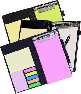 COI Multicolor Memo Notebook Holder for Office and Gifting Purpose(Set of 3) Pocket-size Memo Pad UNRULED 50 Pages(Multicolor, Pack of 3)