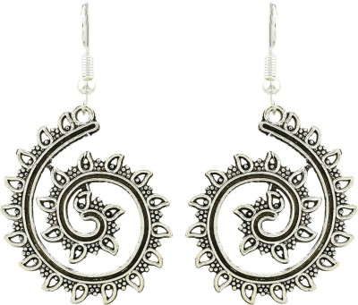 HIGH TRENDZ Oxidised German Silver Stylish Charm German Silver Drops & Danglers