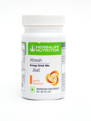 HERBALIFE Afresh Energy Drink Mix - Peach Flavor Energy Drink(50 g, Peach Flavor Flavored)