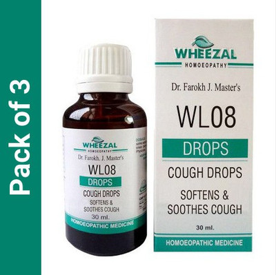 WHEEZAL WL- 08 Cough Drops(3 x 30)