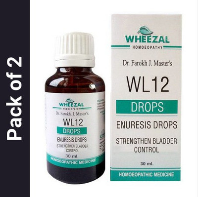 WHEEZAL WL- 12 Enuresis Drops(2 x 30)