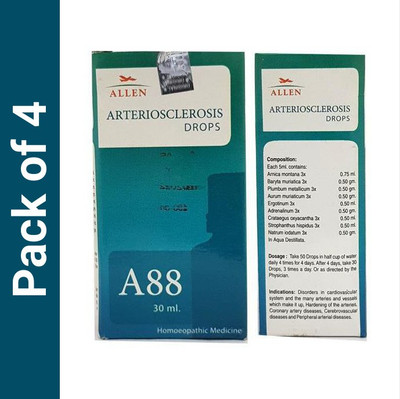 ALLEN A88 Arteriosclerosis Drops(4 x 30)