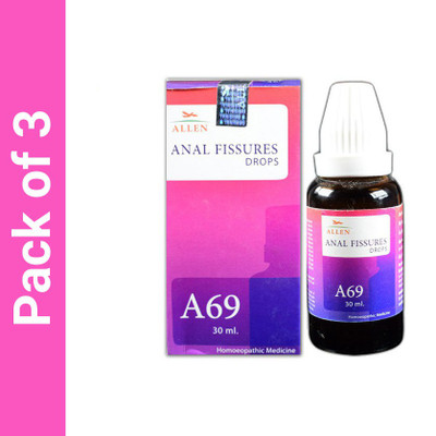 ALLEN A69 Anal Fissures Drops(3 x 30)