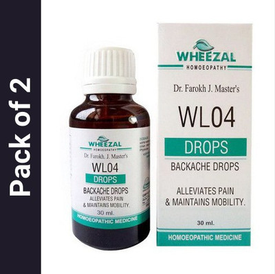 WHEEZAL WL- 04 Backache Drops(2 x 30)