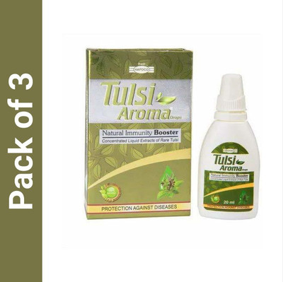 HAPDCO Tulsi Aroma Drops(3 x 20)