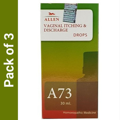 ALLEN A73 Vaginal Itching & Discharge Drops(3 x 30)