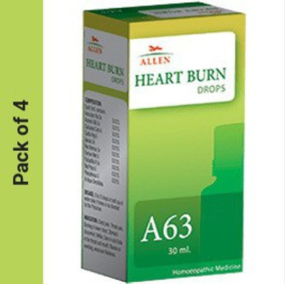 ALLEN A63 Heart Burn Drops(4 x 30)