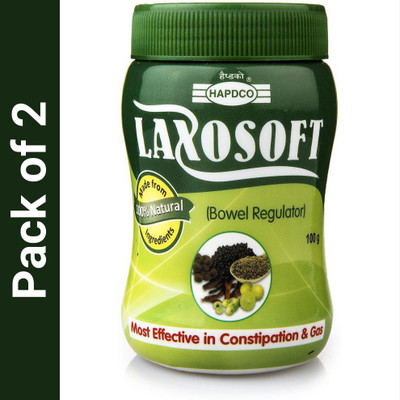HAPDCO Laxosoft Laxative Powder(2 x 100)