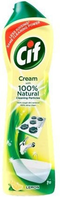 Cif Cream Lemon with Micro Crystals Kitchen Cleaner(500 ml)