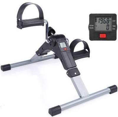 ND BROTHERS Folding Peddler with Electronic Display Exercise Bike ,Mini Exerciser Cycle6 Mini Pedal Exerciser Cycle
