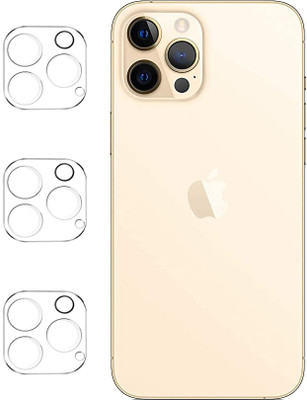 Temperia Back Camera Lens Glass Protector for Apple iPhone 12 Pro Max(Pack of: 3)