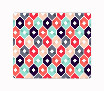 Ashvah Designer Printed Non-Slip Soft Computer/Laptop Mouse Pad for Optical/Laser Mouse (22.5cm x 19cm)- 010 Non Slip Base Mousepad(Multicolor)