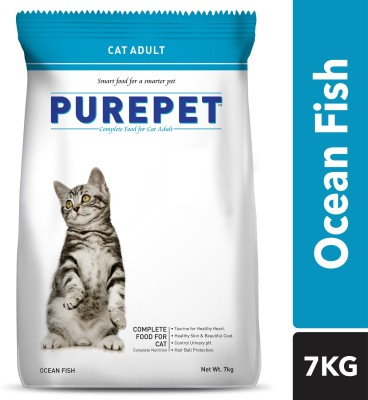 purepet Adult Ocean Fish 7 kg Dry Adult Cat Food