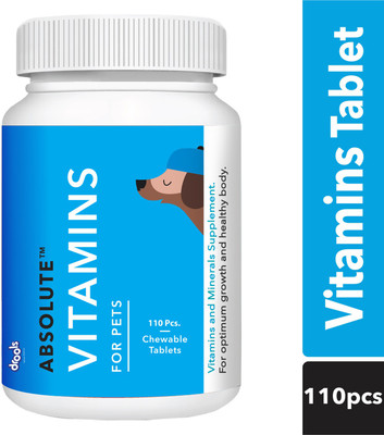 Drools Vitamin Tablet - 110 Pieces Pet Health Supplements(400 g)