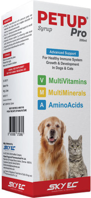 skyec PETUP SYRUP Pet Health Supplements(200 ml)