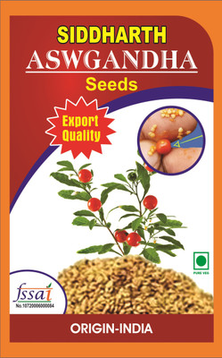 SIDDHARTH FISH FARM ASHWAGANDHA SEEDS Seed(201 per packet)