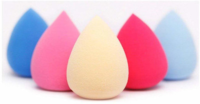 FOZZBY 5 pec bursh sponge blender puff (pack of 5)