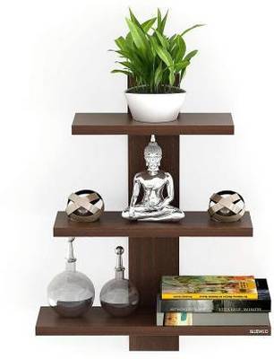 wood craft india wall shelf vfga43 MDF (Medium Density Fiber) Wall Shelf