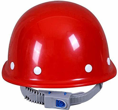 DARIT ES-236 -ES-239-Two Sided Ventilation Construction Helmet -RED Safety Cap(Size - Regular)