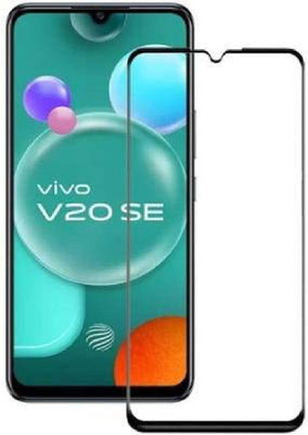 ISAAK Edge To Edge Tempered Glass for Vivo V20 SE(Pack of 1)