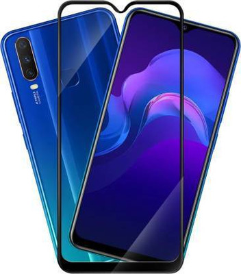 kentop Edge To Edge Tempered Glass for Vivo Y15 + 1901(Pack of 1)