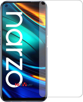 ISHANGEL Impossible Screen Guard for oppo realme narzo 20 pro Gorilla Hammer Proof, flexible fiber unbreakable Screen Protector, [Not a Tempered Glass](Pack of 1)