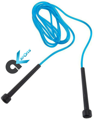 A.K New Pencil Skipping Rope For Daily Exercise For Men Women Girls Freestyle Skipping Rope(Blue, Black, Length: 262 cm)