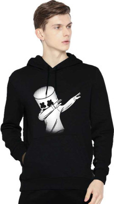 dreamkarts Full Sleeve Geometric Print Men Sweatshirt