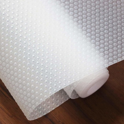 JENY Plastic Drawer Mat(white transparent, Medium)