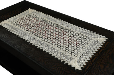 MONKDECOR Gold 82.5 cm Table Runner(Lace)